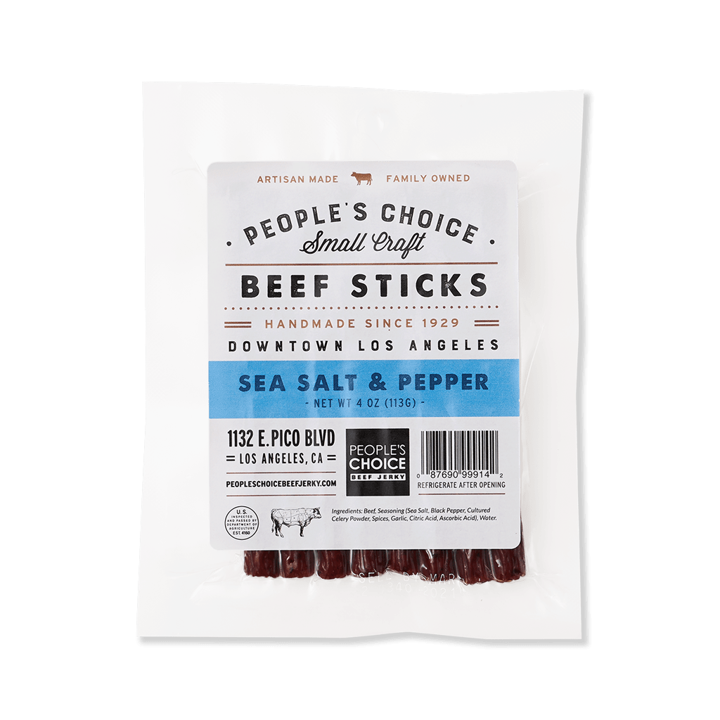 1.30 lbs. Scotty's - Pork & Beef Pepper Sticks 9 — Caribe Jerky Shop