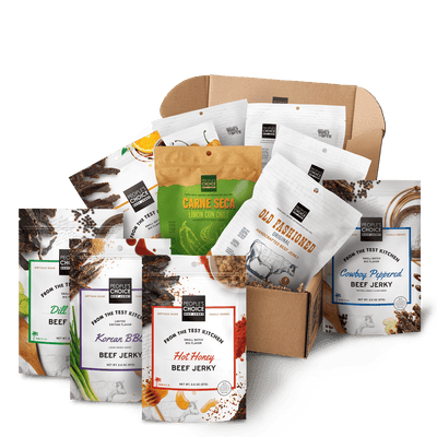 JERKY BOX - ONE-OF-EVERYTHING - JERKY SAMPLER BOX