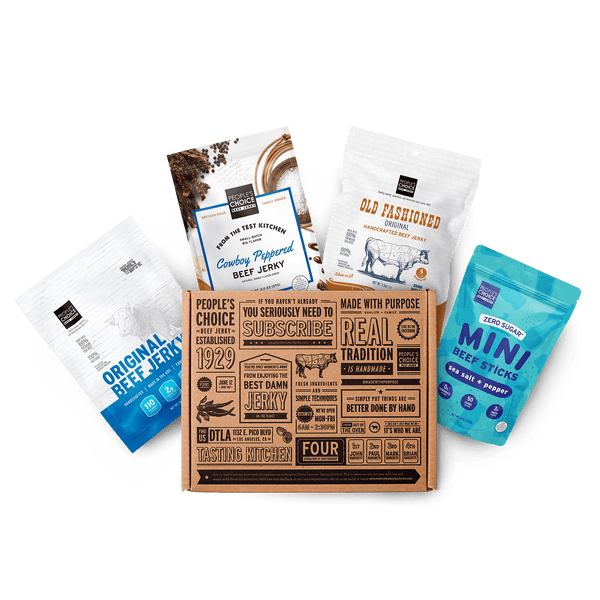 JERKY BOX - SIMPLE & SAVORY - MILD JERKY BOX