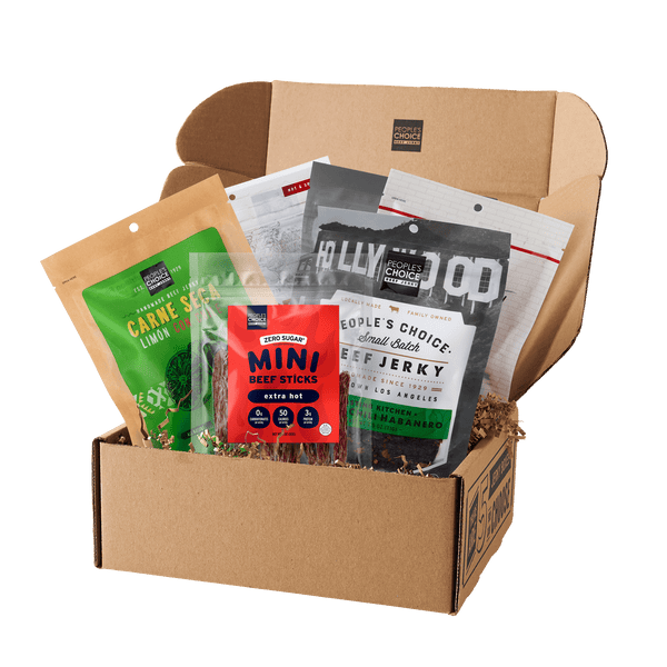 JERKY BOX - SOME LIKE IT HOT - SPICY JERKY BOX