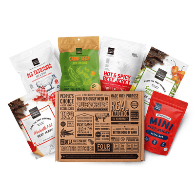 JERKY BOX - SOME LIKE IT HOT - SPICY JERKY BOX