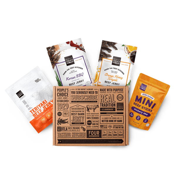 JERKY BOX - SWEET TOOTH - SWEET JERKY BOX