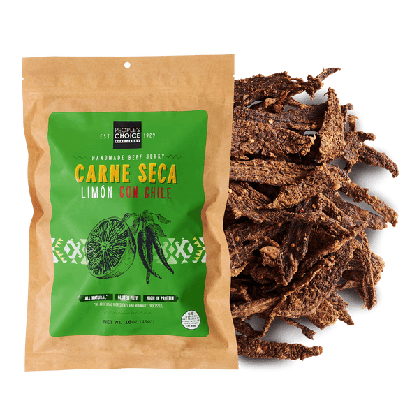 CARNE SECA - LIMON CON CHILE BEEF JERKY