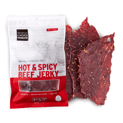 CLASSIC - HOT & SPICY BEEF JERKY