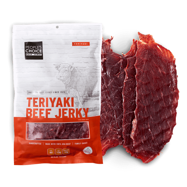 Beef Jerky Slabs People's Choice Beef Jerky