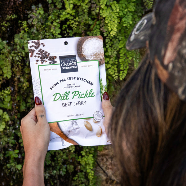 TEST KITCHEN - DILL PICKLE BEEF JERKY