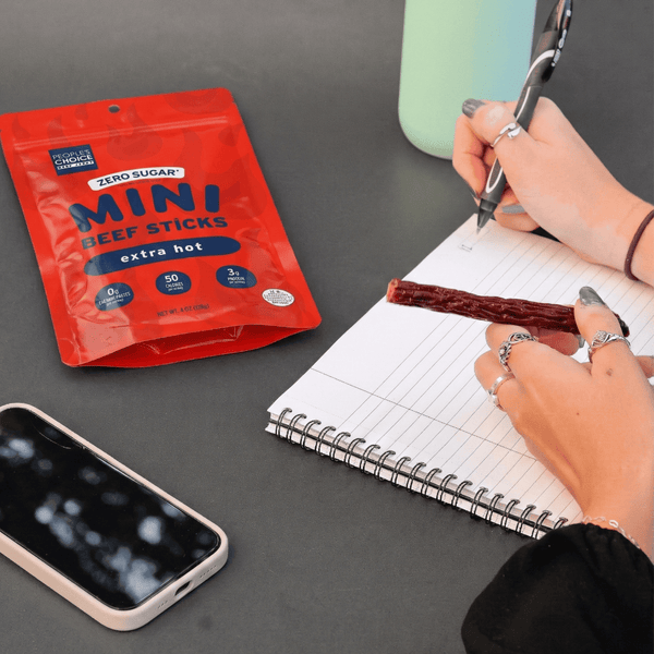 MINI STICKS - EXTRA HOT BEEF STICKS