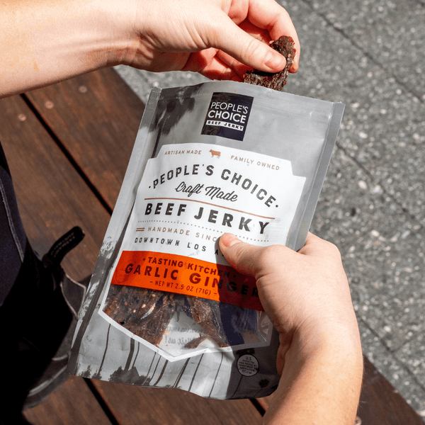 TASTING KITCHEN - GARLIC GINGER BEEF JERKY