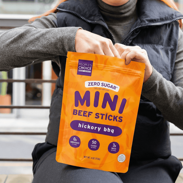 MINI STICKS - HICKORY BBQ BEEF STICKS