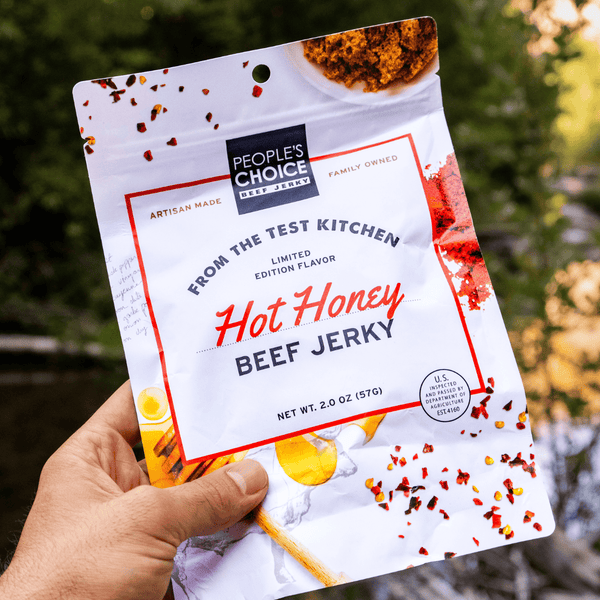 TEST KITCHEN - HOT HONEY BEEF JERKY