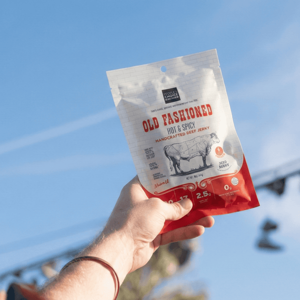 OLD FASHIONED - HOT & SPICY BEEF JERKY