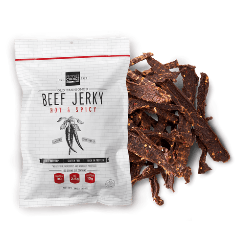 Photo of Old fashioned - hot & spicy beef jerky