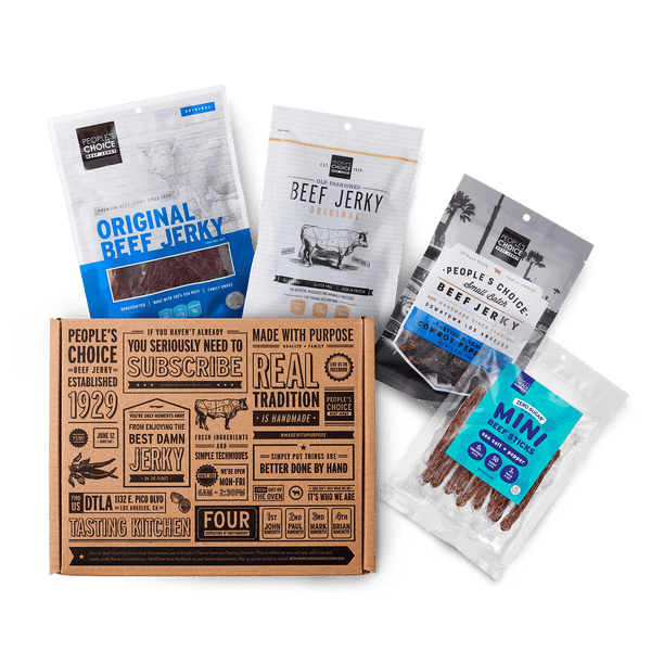 JERKY BOX - SIMPLE & SAVORY - MILD JERKY BOX