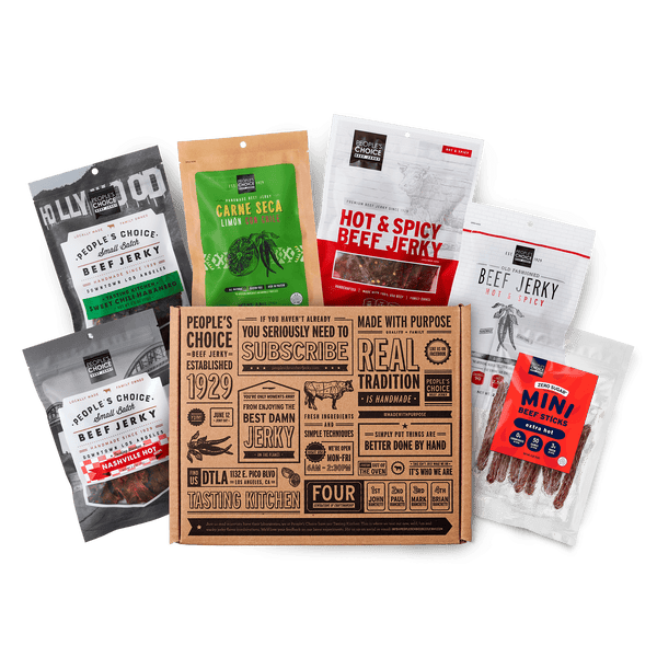 JERKY BOX - SOME LIKE IT HOT - SPICY JERKY BOX