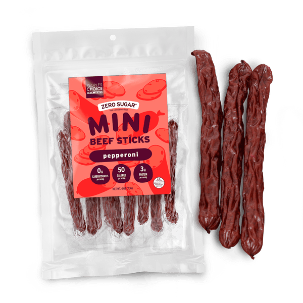 MINI STICKS - PEPPERONI BEEF STICKS