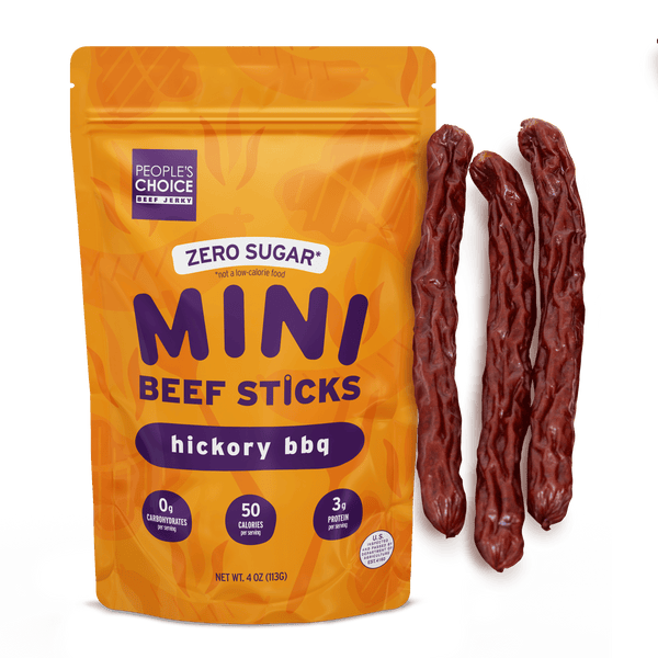 MINI STICKS - HICKORY BBQ BEEF STICKS