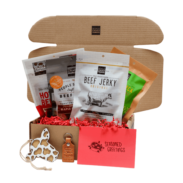 JERKY BOX - SEASONED GREETINGS - HOLIDAY JERKY BOX