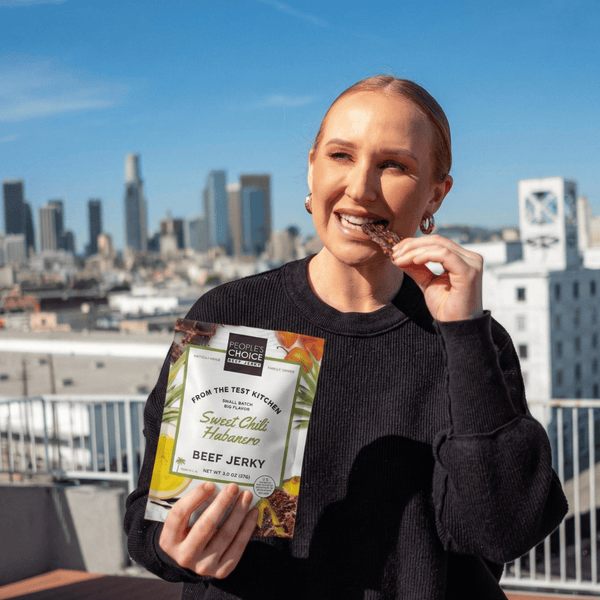TEST KITCHEN - SWEET CHILI HABANERO BEEF JERKY