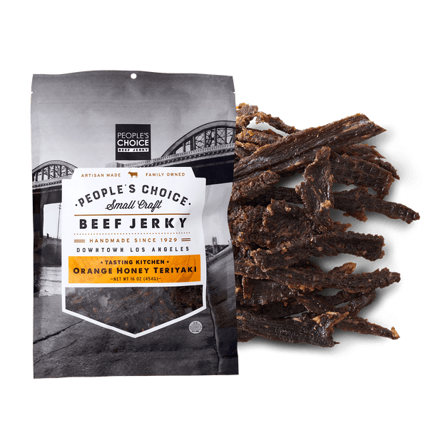 TASTING KITCHEN - ORANGE HONEY TERIYAKI BEEF JERKY