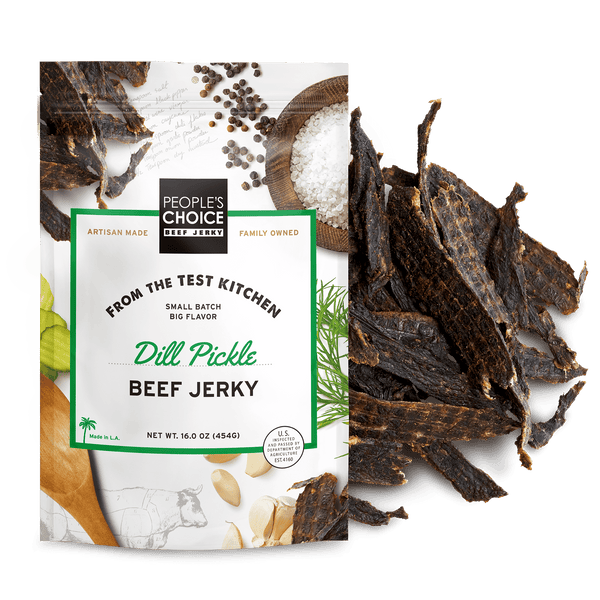 TEST KITCHEN - DILL PICKLE BEEF JERKY