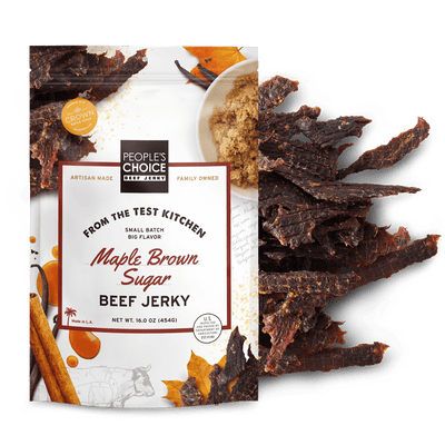 TEST KITCHEN - MAPLE BROWN SUGAR BEEF JERKY