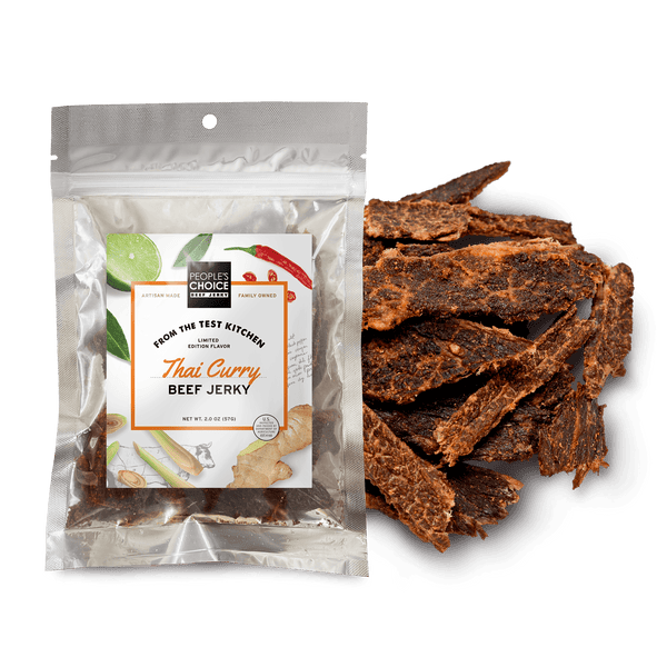 TEST KITCHEN - THAI CURRY BEEF JERKY