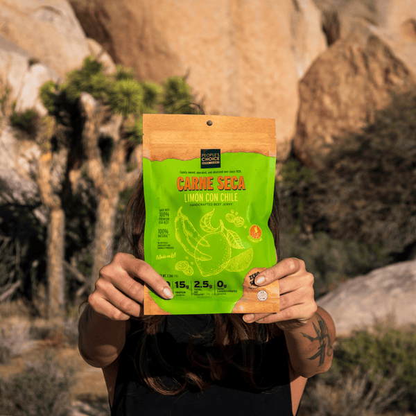 CARNE SECA - LIMON CON CHILE BEEF JERKY