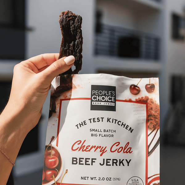 TEST KITCHEN - CHERRY COLA BEEF JERKY