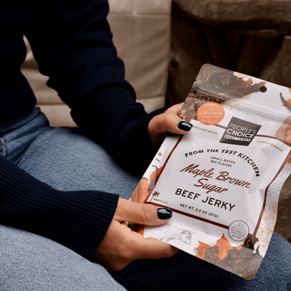 TEST KITCHEN - MAPLE BROWN SUGAR BEEF JERKY