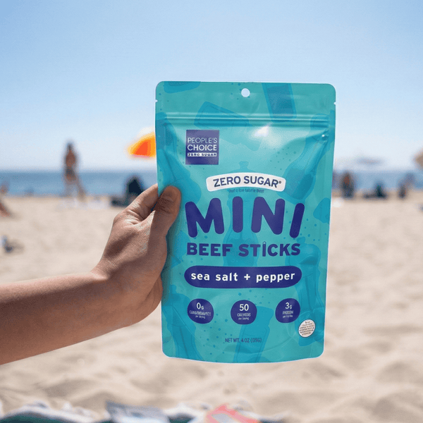 MINI STICKS - SEA SALT AND PEPPER BEEF STICKS