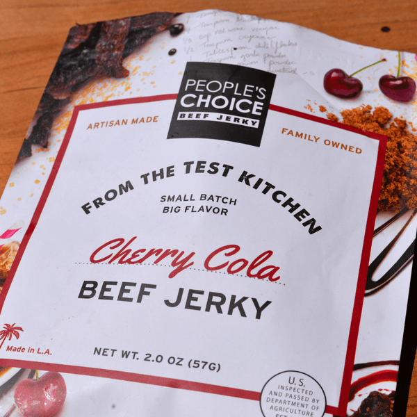 TEST KITCHEN - CHERRY COLA BEEF JERKY
