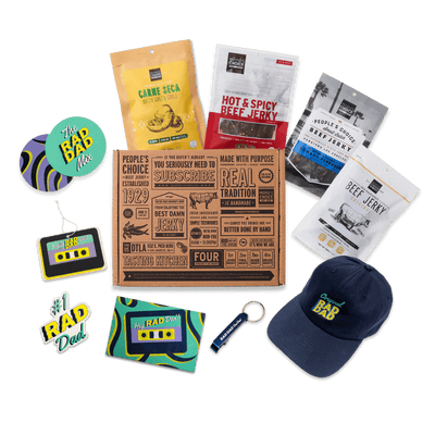 JERKY BOX - RAD DAD - FATHER'S DAY GIFT BOX