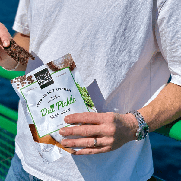 TEST KITCHEN - DILL PICKLE BEEF JERKY