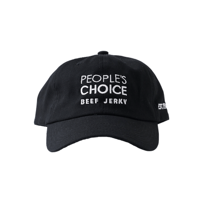 Front of People's Choice Beef Jerky Hat